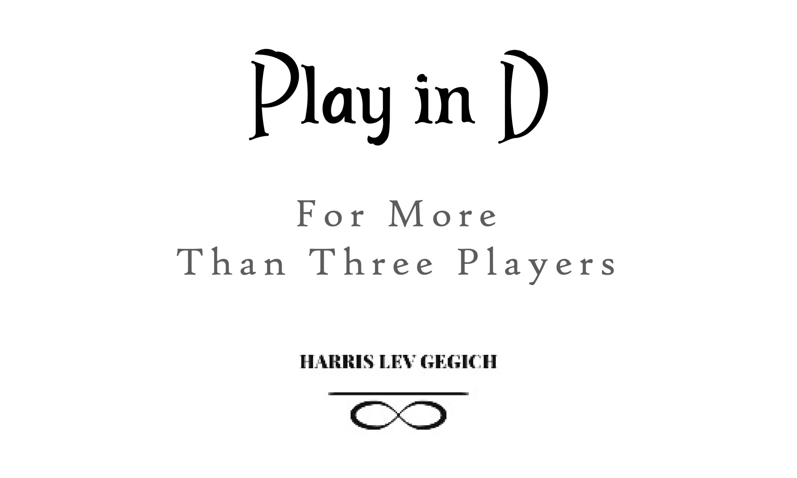 Play in D-01